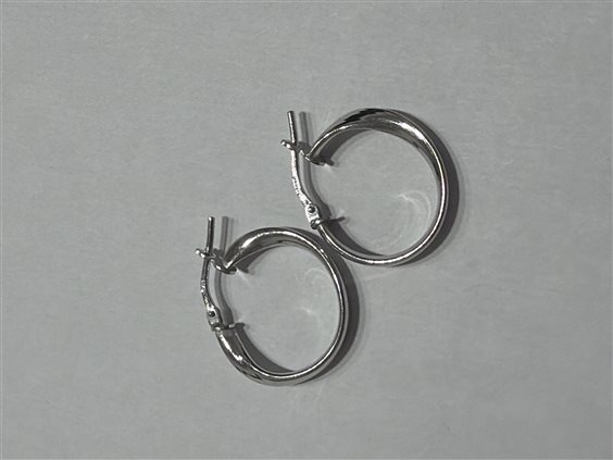 Orecchini Domar Donna Cerchi argento 925 lisci in Argento ORAR-513-280 - ORAR-513-280